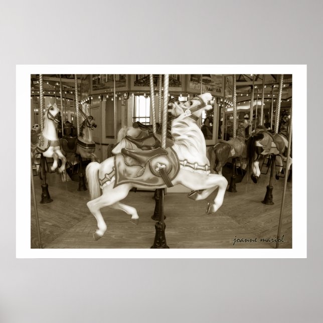 Carousel 41 Poster Print (Vorne)