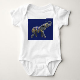 Carousel Animal Elephant Foto Baby Shirt