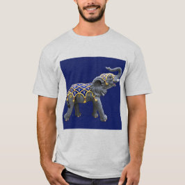 Carousel Animal Elephant Foto T - Shirt