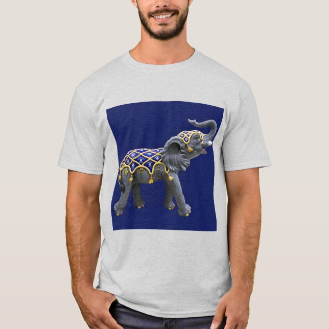 Carousel Animal Elephant Foto T - Shirt (Vorderseite)