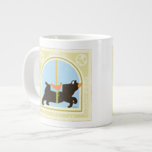 Carousel Bear von June Erica Vess Jumbo-Tasse