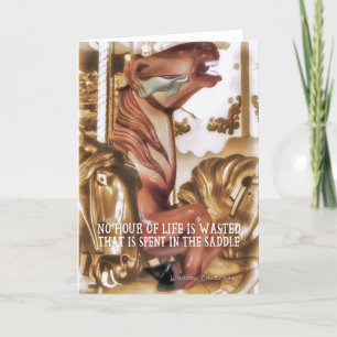 CAROUSEL COULEUR Carte de voeux