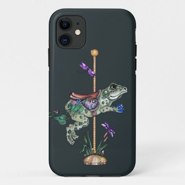 Carousel Frog Case-Mate iPhone Hülle (Rückseite)