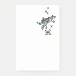 Carousel Frog Post-it Klebezettel