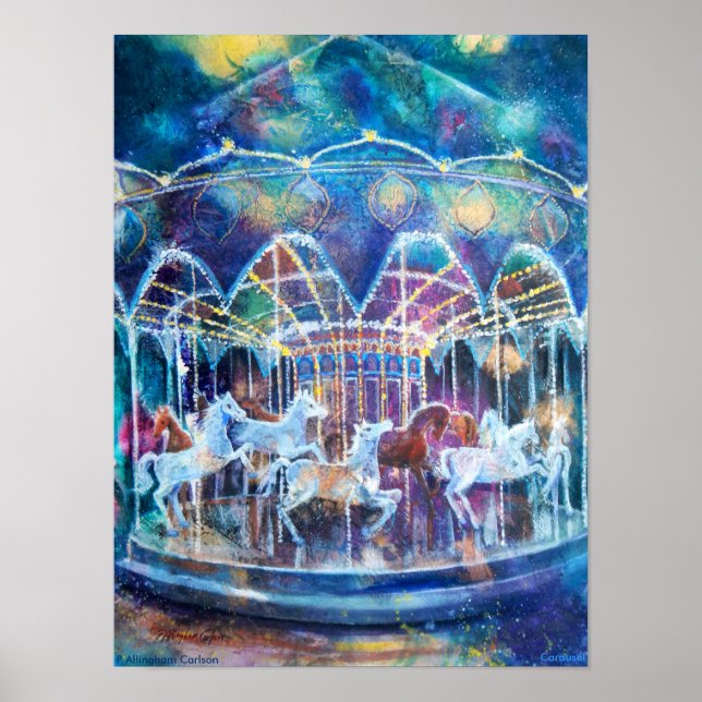 Carousel Galaxy Poster (Vorne)