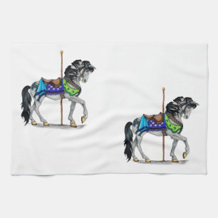 Carousel Horse Handtuch