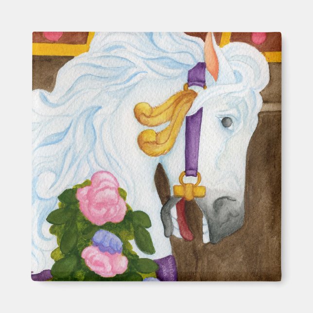 Carousel Horse Magnet (Vorne)