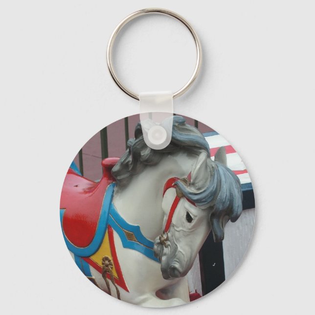 Carousel Horse Schlüsselanhänger (Vorderseite)