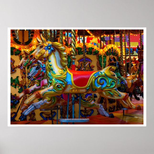 Carousel Horses - SRF Poster (Vorne)