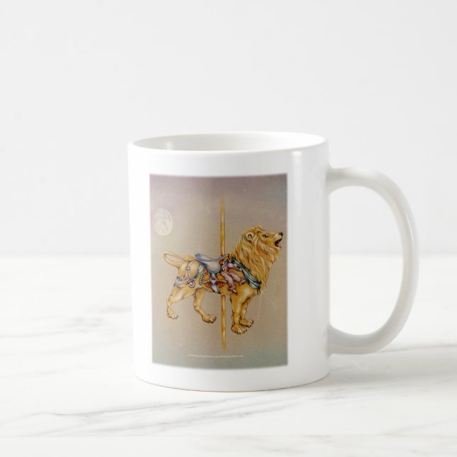 Carousel Lion Cup Kaffeetasse (Rechts)