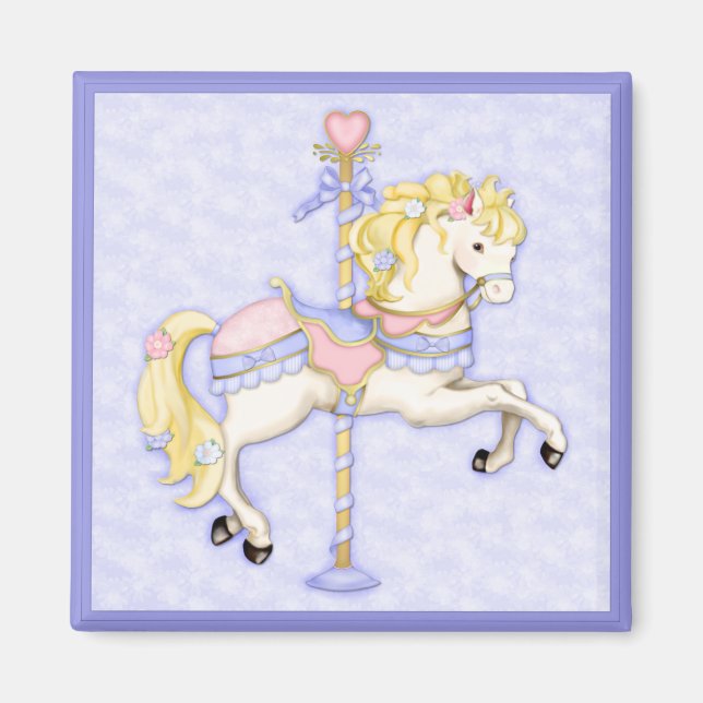 Carousel Pony Magnet (Vorne)