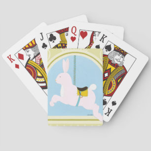 Carousel Rabbit von June Erica Vess Spielkarten