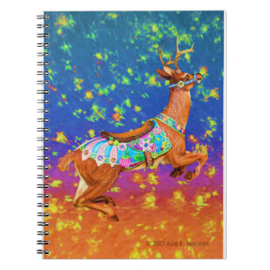 Carousel Stag Notebook Notizblock