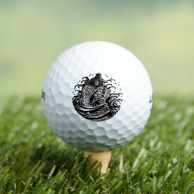 Carp and Water Golf Balls Golfball (Insitu T-Shirt)