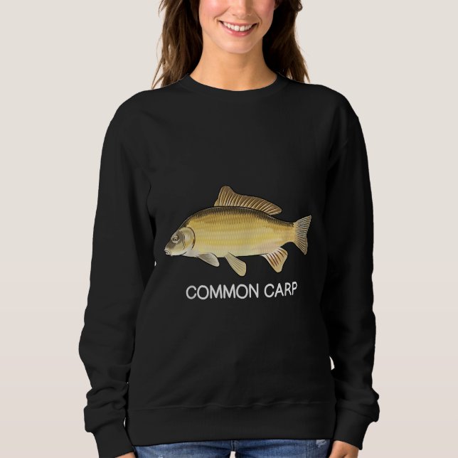 Carp Freshwater Game Fish Sweatshirt (Vorderseite)