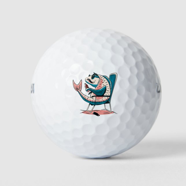 Carp Grandvater Golfball (Vorderseite)