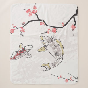 carp koi fish nature landscape view sketch illustr sherpadecke