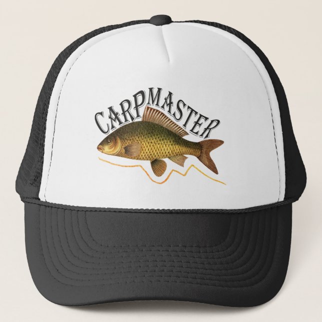Carp Master Fishing Truckerkappe (Vorderseite)