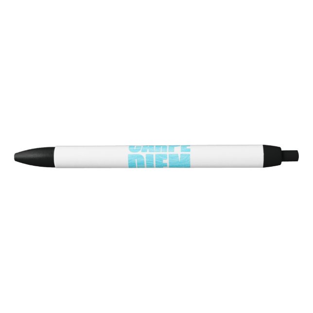 Carpe Diem Black Ink Pen Kugelschreiber (Vorderseite)