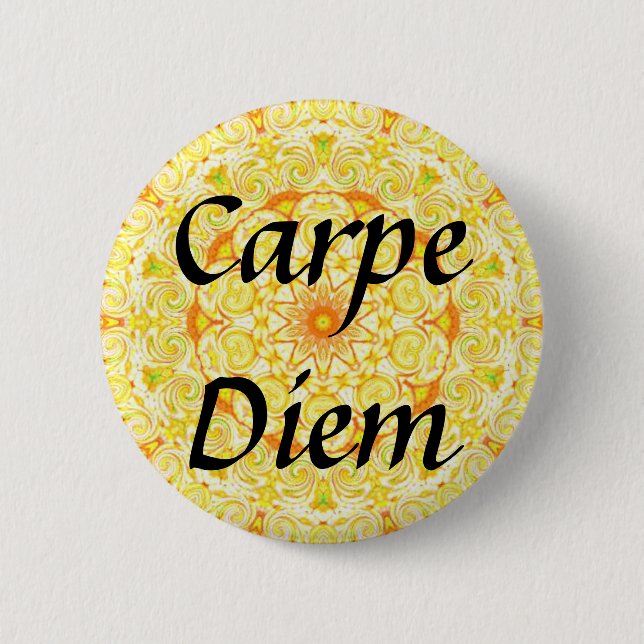 Carpe Diem Button (Vorderseite)