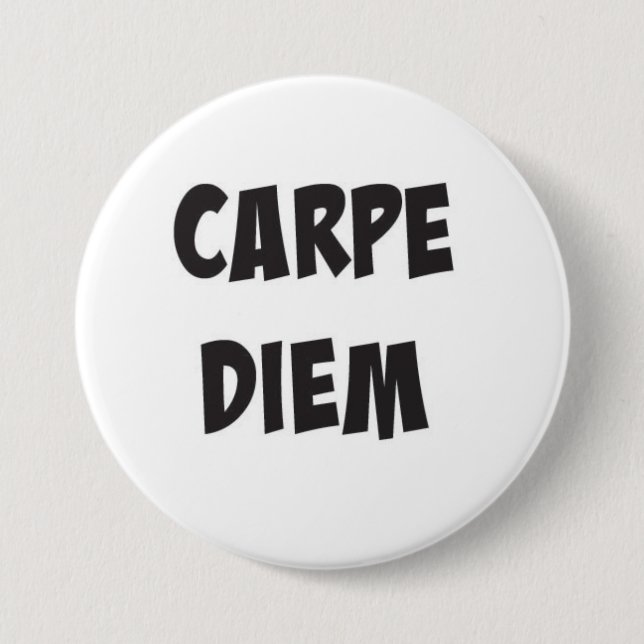 Carpe Diem Button (Vorderseite)