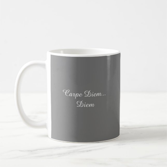 Carpe Diem-Diem Kaffeetasse (Links)