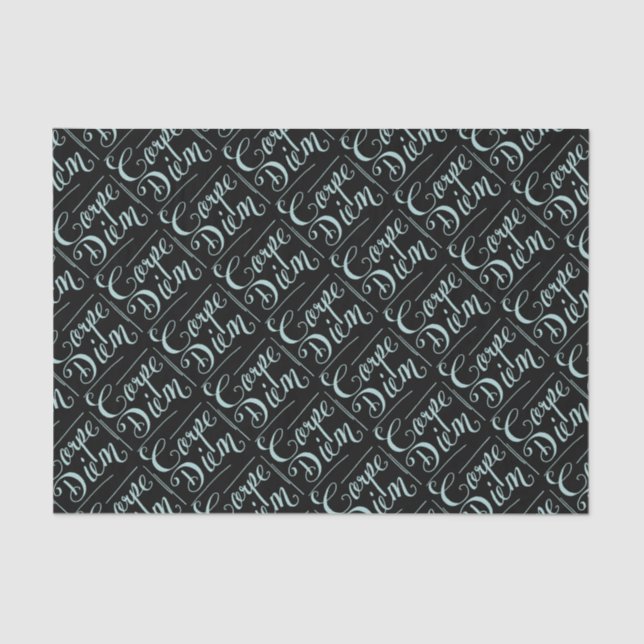 Carpe Diem Extravagant Seidenpapier (Vorderseite)