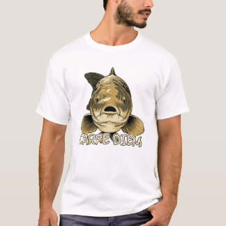 CARPE DIEM (Fisch, Angeln) T-Shirt
