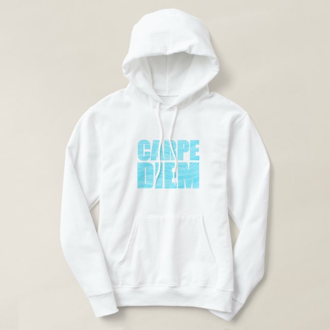 Carpe Diem Hoodie (Design vorne)