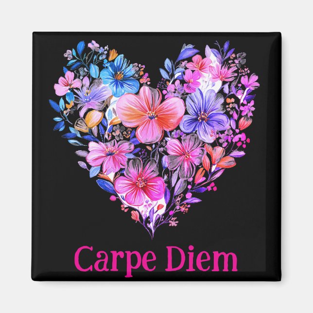 Carpe diem magnet (Devant)