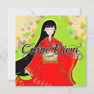 Carpe Diem Maiko Karte