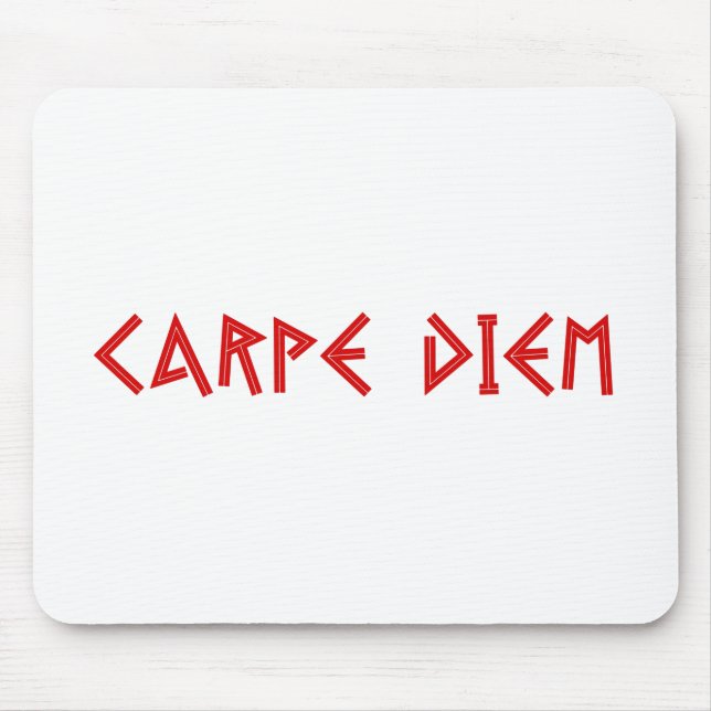 Carpe Diem Mousepad (Vorne)