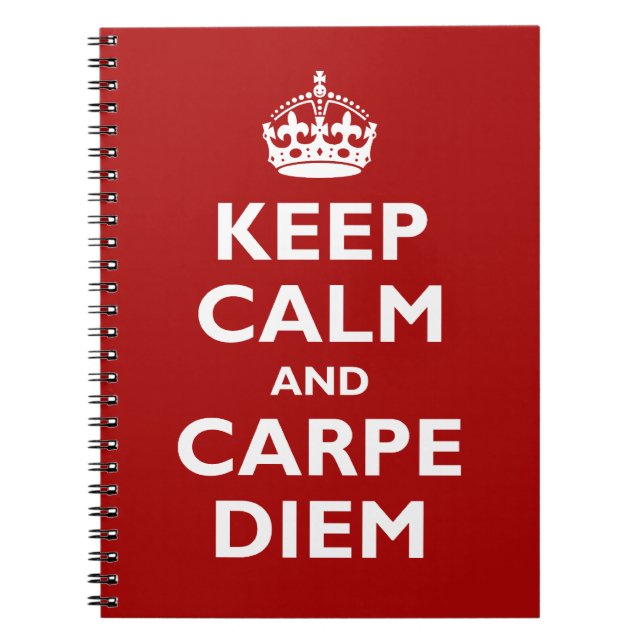 Carpe Diem! Notizblock (Vorderseite)