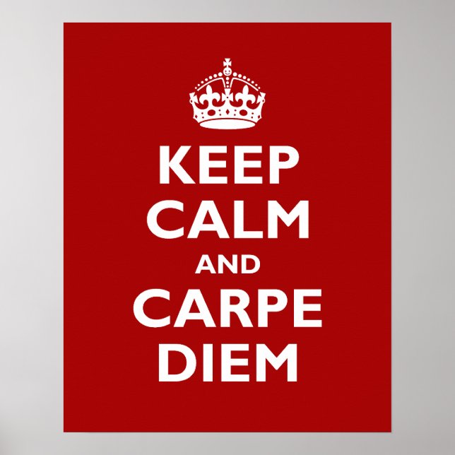Carpe Diem! Poster (Vorne)
