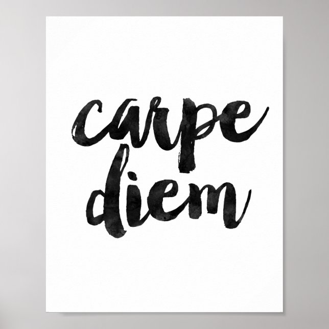 Carpe Diem Poster (Vorne)