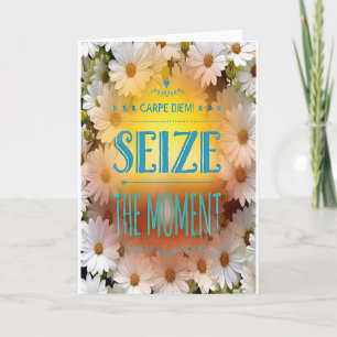 "Carpe Diem" - saisir la carte d'anniversaire Mome