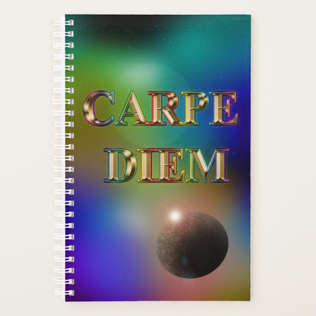 Carpe diem "saisir la journée" dos arc-en-ciel coe (Devant)