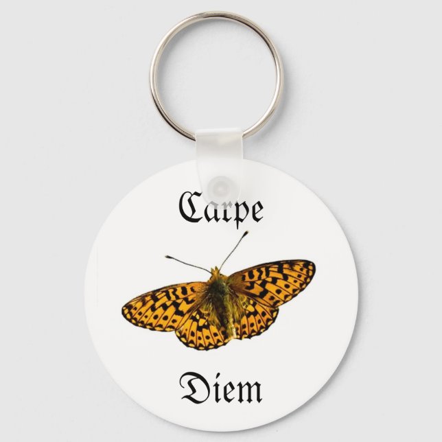 Carpe Diem Schlüsselanhänger (Vorderseite)