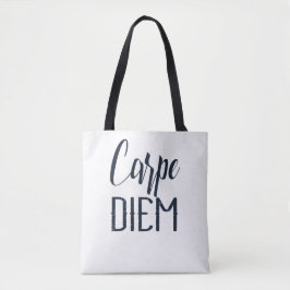 Carpe Diem Seize der Tag schwarz Typ Tasche