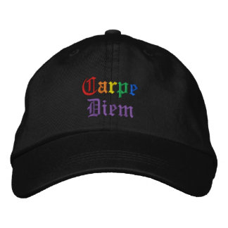 Carpe Diem - Stolz Bestickte Baseballkappe