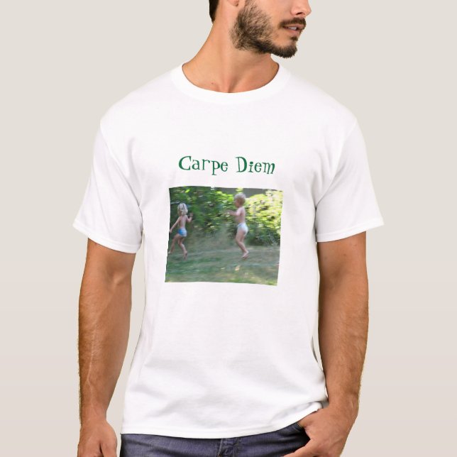 carpe diem T-Shirt (Vorderseite)