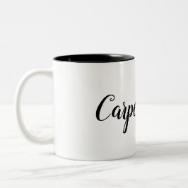 Carpe Kaffee Zweifarbige Tasse