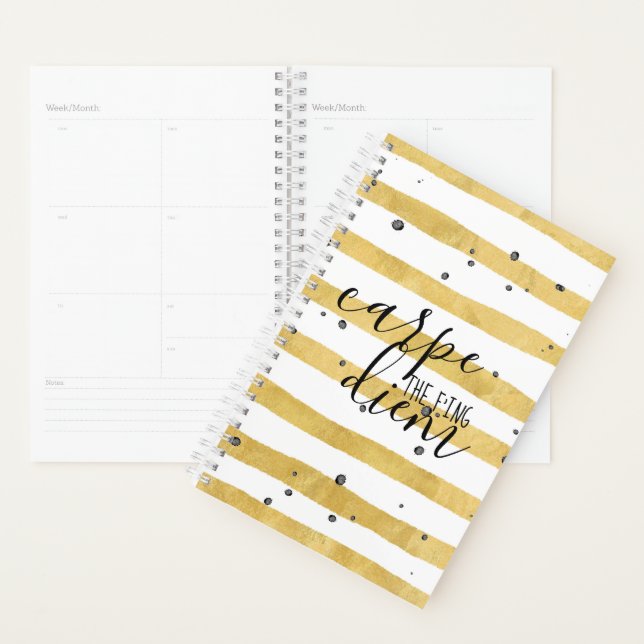 Carpe le planificateur de calendrier Diem f (Devant avec enveloppe)