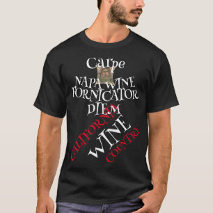 CARPE NAPA WEIN SCHELM DIEM T-Shirt