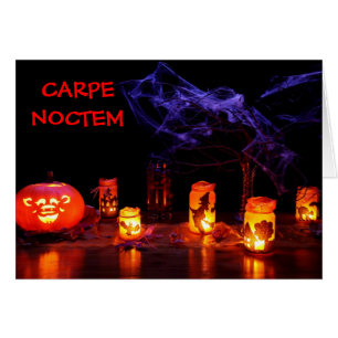 CARPE NOCTEM Halloween-Karte