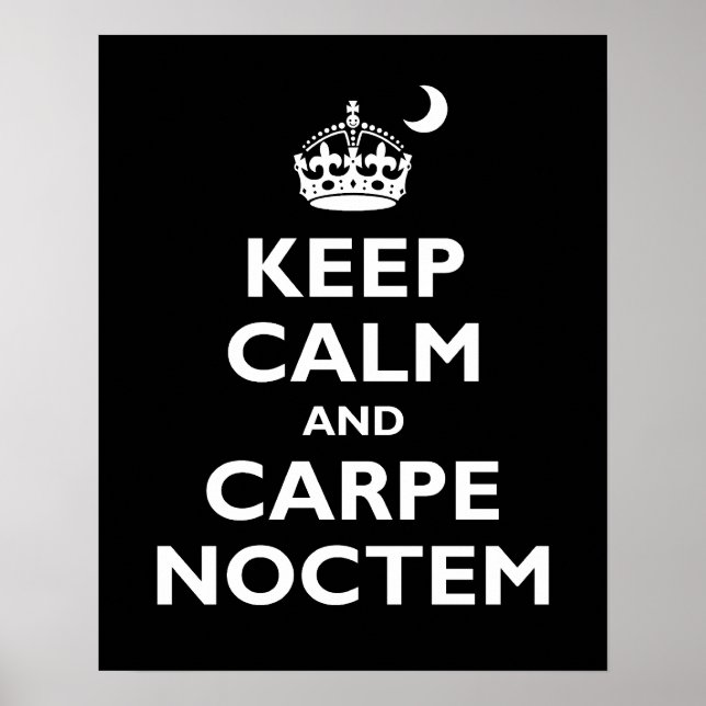 Carpe Noctem! Poster (Vorne)