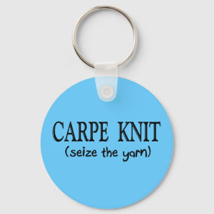 Carpe Strick (Seize the garn) Knittergeschenke Schlüsselanhänger