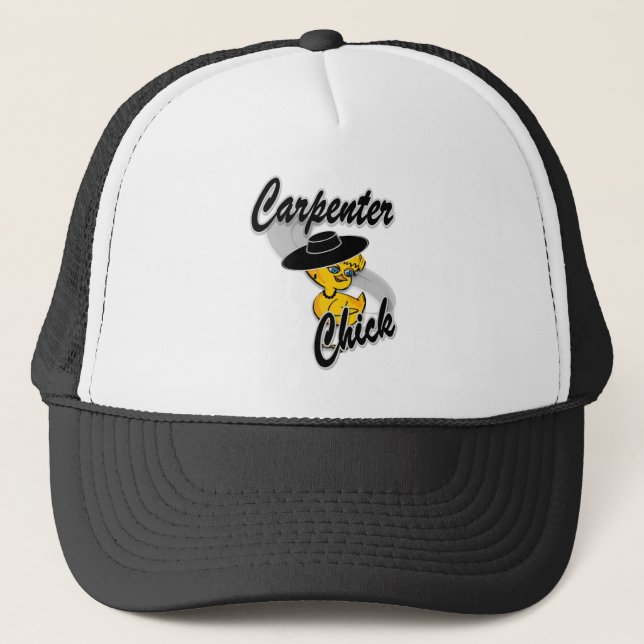 Carpenter Chick #4 Truckerkappe (Vorderseite)