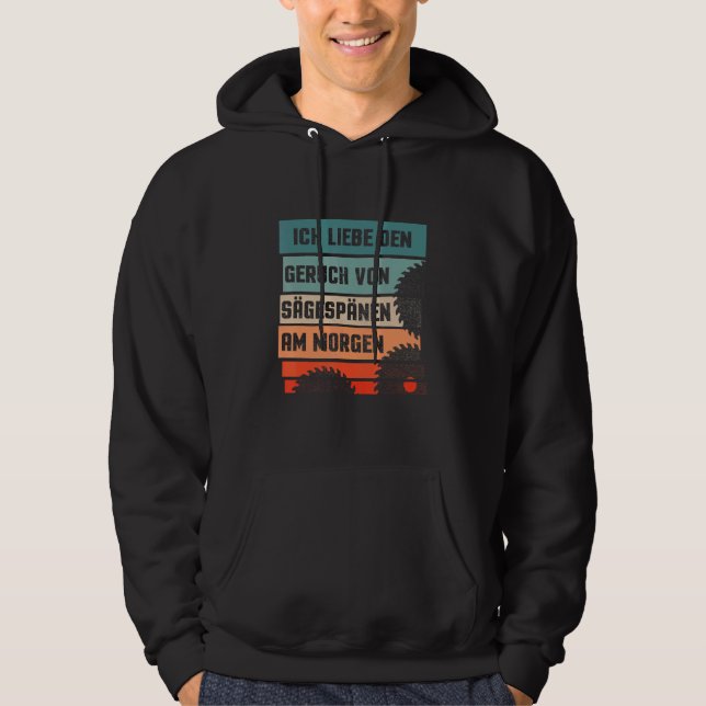 Carpenter Joiner Wood Carpenter Handwerker Saw Bla Hoodie (Vorderseite)