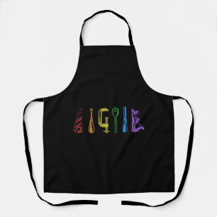Carpenter LGBT Rainbow Woodworker Schürze